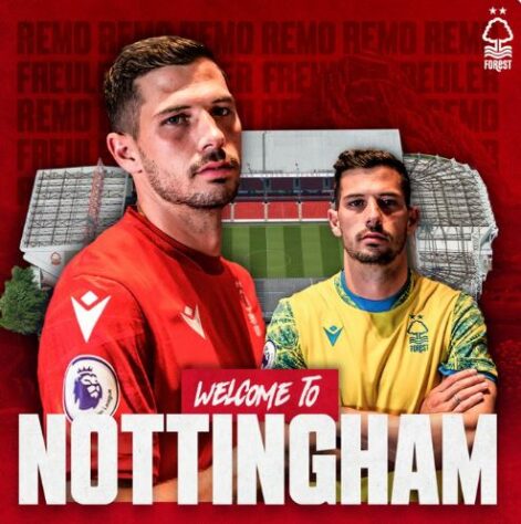 FECHADO - Remo Freuler foi anunciado pelo Nottingham Forest. O meio-campista estava na Atalanta antes de fechar com o time inglês.