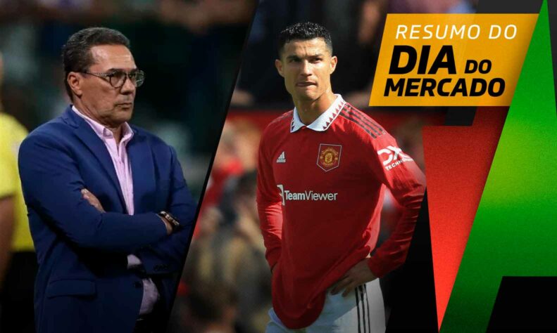 Vanderlei Luxemburgo está na mira de clube do Brasileiro, Cristiano Ronaldo pode ser liberado pelo United, Fortaleza anuncia seu último reforço da janela. Tudo isso e muito mais no Dia do Mercado desta segunda-feira (15).