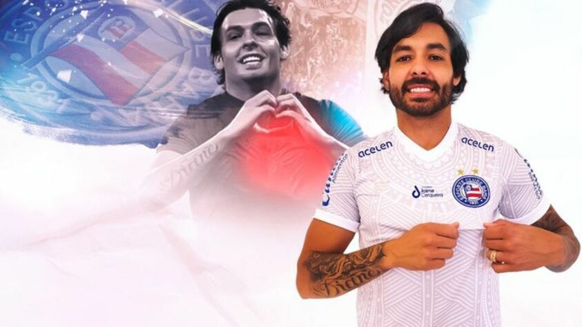 FECHADO - Ricardo Goulart, que já havia sido anunciado pelas redes sociais do Bahia, foi apresentado oficialmente pelo clube. O meia-atacante havia realizado sua rescisão de contrato com o Santos e, agora, fechou um novo contrato com o Tricolor até o final de 2022.