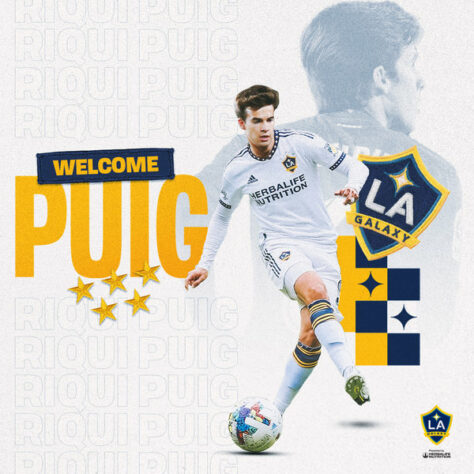 FECHADO - Riqui Puig é o mais novo reforço do Los Angeles Galaxy. O meio-campista espanhol acertou um vínculo de três temporadas de duração com a equipe estadunidense.