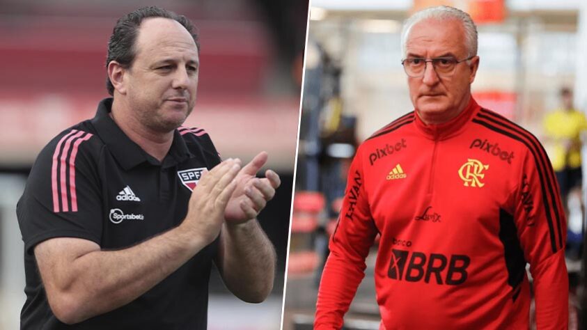 Rogério Ceni (São Paulo) x Dorival (Flamengo)