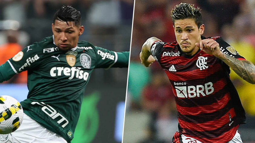 Rony (Palmeiras) x Pedro (Flamengo)