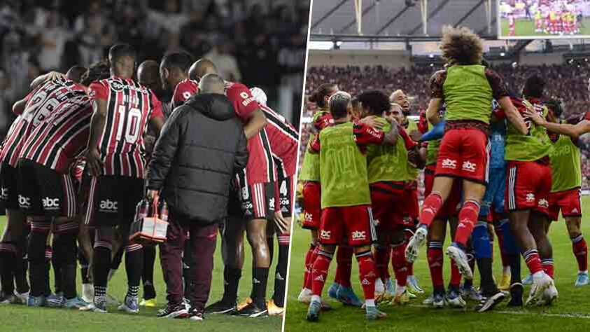 São Paulo e Flamengo entram em campo nesta quarta-feira (23), às 21h30 (horário de Brasília), no Morumbi, pelo jogo de ida das semifinais da Copa do Brasil. O Tricolor luta por uma vaga na final para buscar o título inédito. Já o Rubro-Negro quer a taça que falta para a atual geração vitoriosa do clube. Visando seus objetivos, quem colocará o melhor time em campo? Veja votação jogador por jogador feita pela redação do LANCE!.