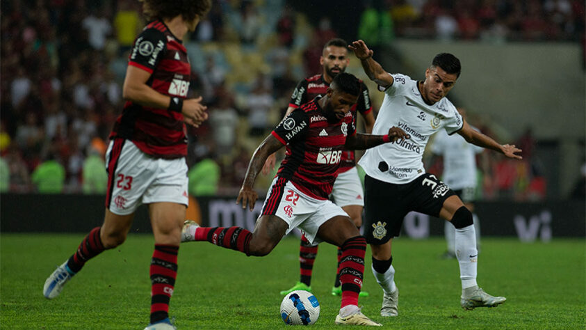 2022: Flamengo (campeão) x Corinthians - Placar agregado: 1 (6) x (5) 1
