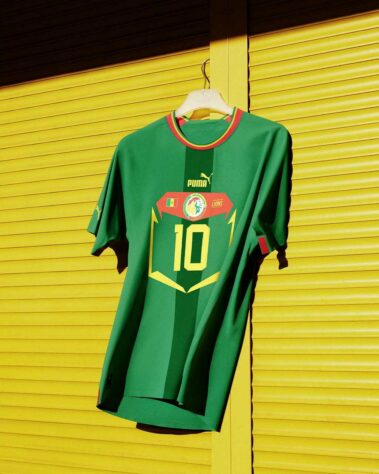 Senegal (grupo A): camisa 2 / fornecedora: Puma