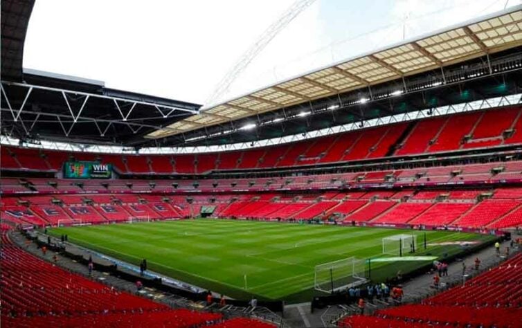 6º lugar - Wembley Stadium (Inglaterra) - Capacidade: 90.652 pessoas