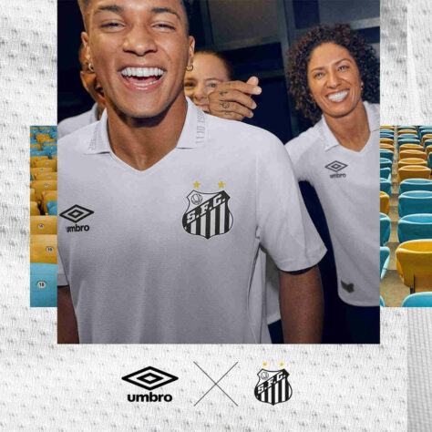 11º - Santos - Valor da camisa: R$ 299,90 - Fornecedor do material esportivo: Umbro