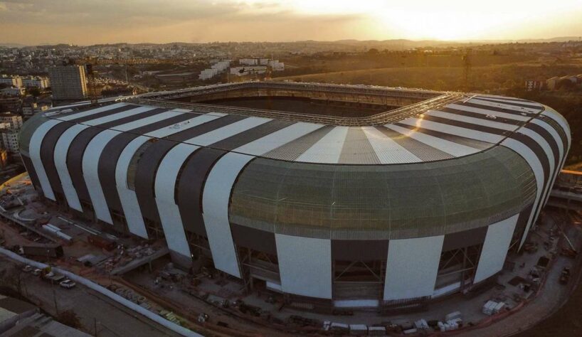 GALERIA: Veja como estão as obras do novo estádio do Atlético Mineiro