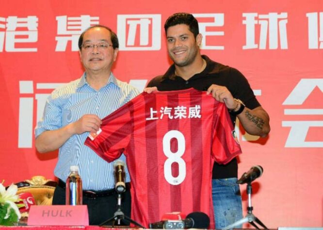 15º lugar: Hulk - do Zenit (RUS) para o Shangai Port (CHN) - 56 milhões de euros 