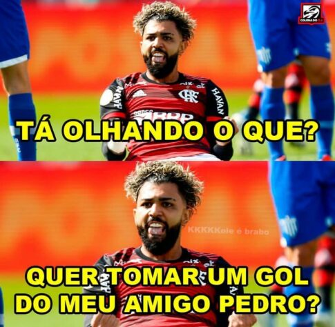 Libertadores: Pedro protagoniza memes da goleada do Flamengo sobre o Vélez.