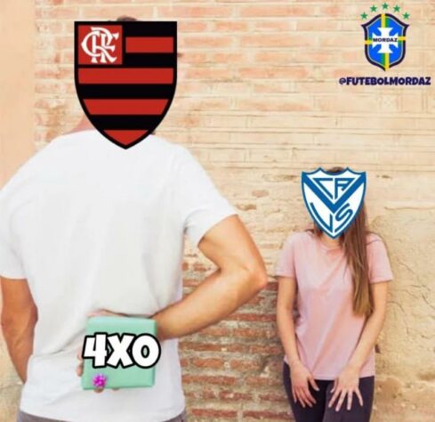 Libertadores: Pedro protagoniza memes da goleada do Flamengo sobre o Vélez.