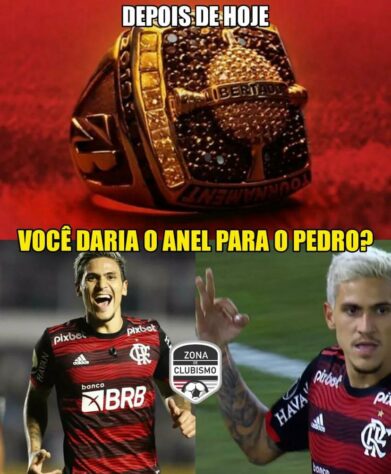 Libertadores: Pedro protagoniza memes da goleada do Flamengo sobre o Vélez.