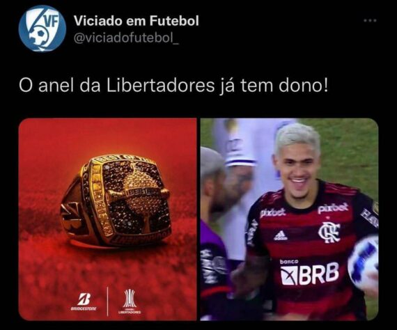 Libertadores: Pedro protagoniza memes da goleada do Flamengo sobre o Vélez.