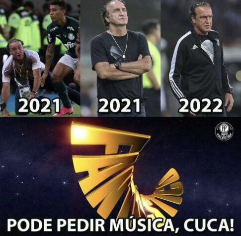 Web faz memes com a eliminação do Atlético-MG da Libertadores.