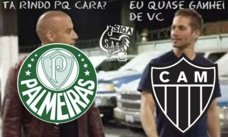 Web faz memes com a eliminação do Atlético-MG da Libertadores.