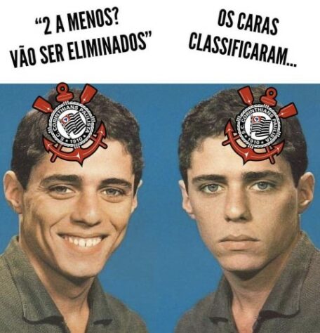 Web faz memes com a eliminação do Atlético-MG da Libertadores.