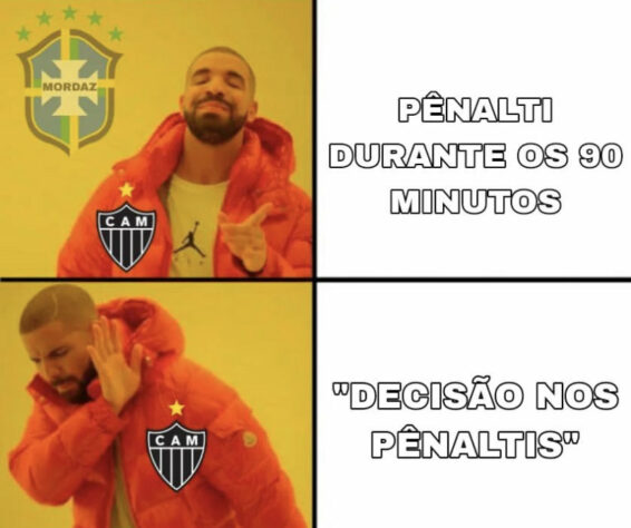 Web faz memes com a eliminação do Atlético-MG da Libertadores.