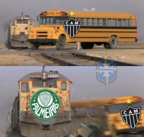 Web faz memes com a eliminação do Atlético-MG da Libertadores.