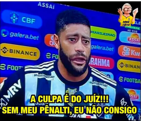 Web faz memes com a eliminação do Atlético-MG da Libertadores.