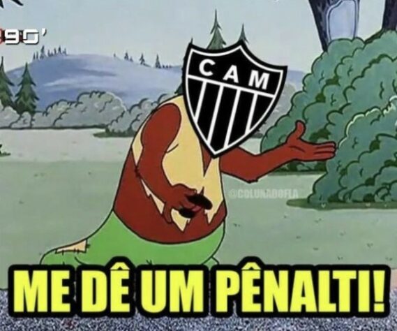 Web faz memes com a eliminação do Atlético-MG da Libertadores.