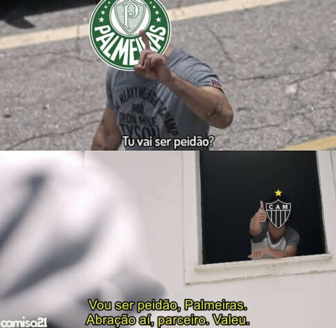 Os melhores memes do empate entre Atlético-MG e Palmeiras pelas quartas de final da Libertadores.