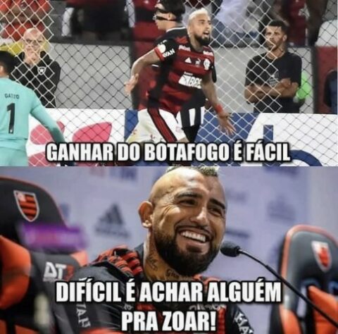 Brasileirão: os melhores memes de Botafogo 0 x 1 Flamengo.