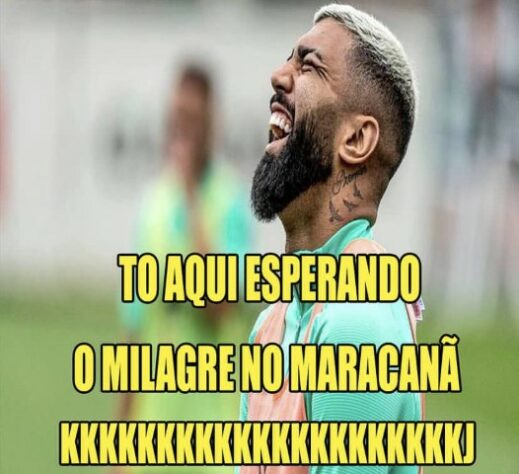 Web faz memes com vitória do Flamengo e eliminação do Corinthians da Libertadores.