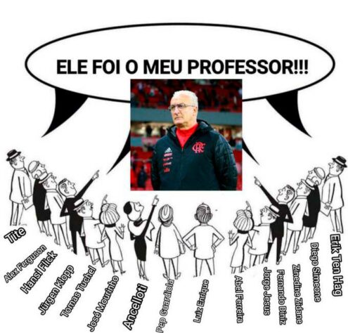 Web faz memes com vitória do Flamengo e eliminação do Corinthians da Libertadores.
