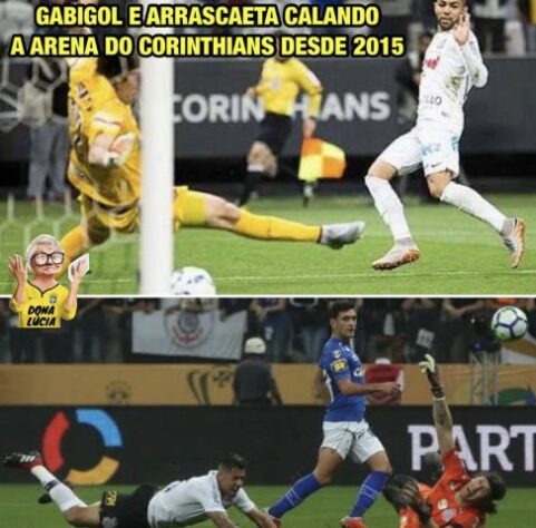 Os melhores memes de Corinthians 0 x 2 Flamengo pela partida de ida das quartas de final da Libertadores.