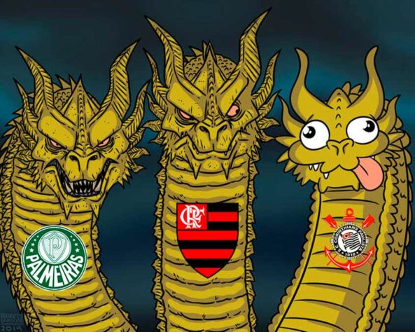 Os melhores memes de Corinthians 0 x 2 Flamengo pela partida de ida das quartas de final da Libertadores.