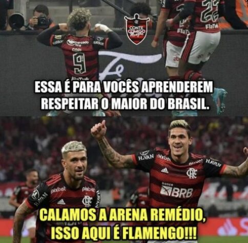 Os melhores memes de Corinthians 0 x 2 Flamengo pela partida de ida das quartas de final da Libertadores.