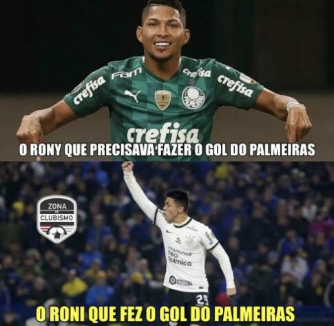 Brasileirão: os melhores memes da derrota do Corinthians para o Palmeiras.