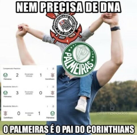 figurinhas do palmeiras zuando o corinthians