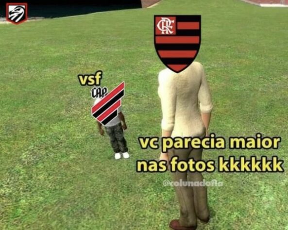 Copa do Brasil: os melhores memes da vitória e classificação do Flamengo diante do Athletico-PR.