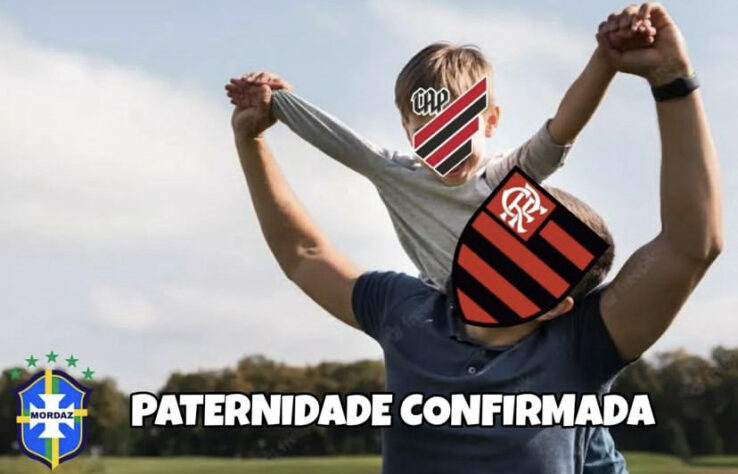 Equipe comandada por Dorival Júnior superou o Athletico Paranaense por 1 a 0, com direito a golaço de bicicleta de Pedro, e está classificado para as semifinais da Copa do Brasil. Veja a repercussão e as zoeiras que fizeram sucesso após o fim do jogo! (Por Humor Esportivo)