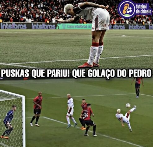 Copa do Brasil: os melhores memes da vitória e classificação do Flamengo diante do Athletico-PR.