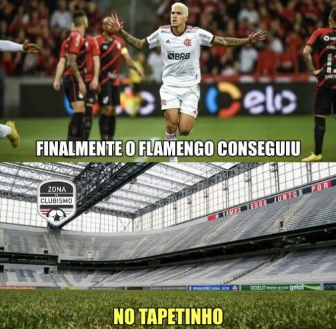 Copa do Brasil: os melhores memes da vitória e classificação do Flamengo diante do Athletico-PR.