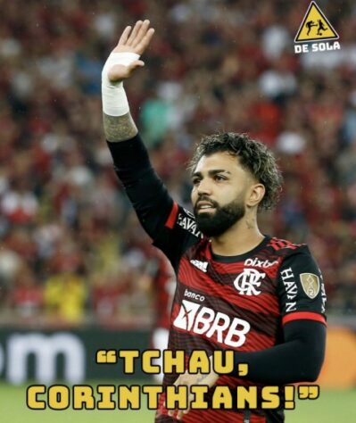 Web faz memes com vitória do Flamengo e eliminação do Corinthians da Libertadores.