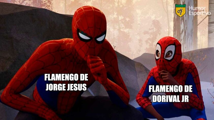 Web faz memes com vitória do Flamengo e eliminação do Corinthians da Libertadores.