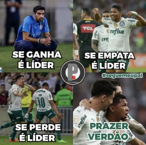 Golaço de bicicleta de Rony no empate entre Palmeiras e Fluminense rendeu memes na web.