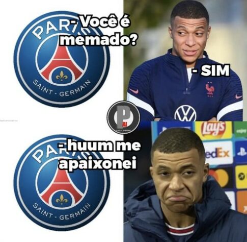 Mbappé e Neymar protagonizam memes após clima indigesto no vestiário do PSG.