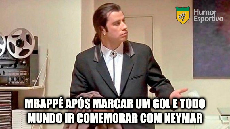 Mbappé e Neymar protagonizam memes após clima indigesto no vestiário do PSG.