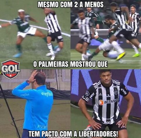 Web faz memes com a eliminação do Atlético-MG da Libertadores.