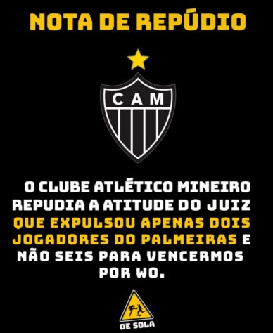 Web faz memes com a eliminação do Atlético-MG da Libertadores.