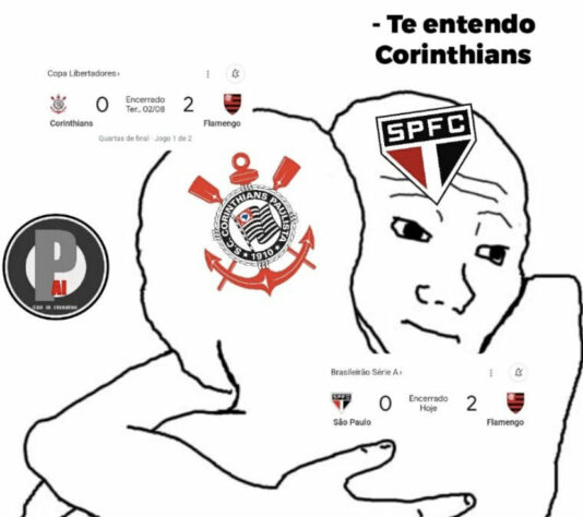 Brasileirão: os melhores memes de São Paulo 0 x 2 Flamengo