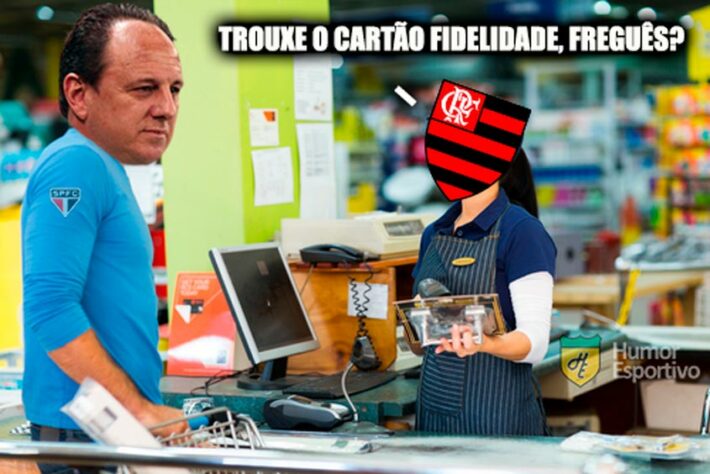 No Morumbi, Rubro-Negro venceu o São Paulo por 3 a 1 e abriu vantagem na semifinal da Copa do Brasil. Nas redes sociais, torcedores provocaram o Tricolor e Rogério Ceni, que ainda não venceu o Flamengo como técnico. Veja os memes! (Por Humor Esportivo)