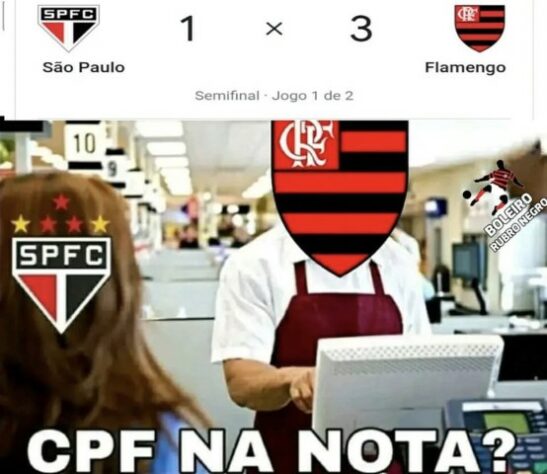 Copa do Brasil: os melhores memes de São Paulo 1 x 3 Flamengo.