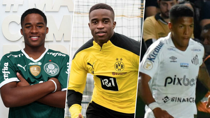 Destaque da base do Palmeiras e da Seleção Brasileira, Endrick atrai olhares de todo o mundo. Recentemente, o Alviverde firmou um contrato profissional com a jovem joia, que é considerado por site o mais valioso de sua geração. Confira os 10 jogadores sub-17 com maior valor de mercado, segundo o "Transfermarkt", especializado em finanças do mercado.