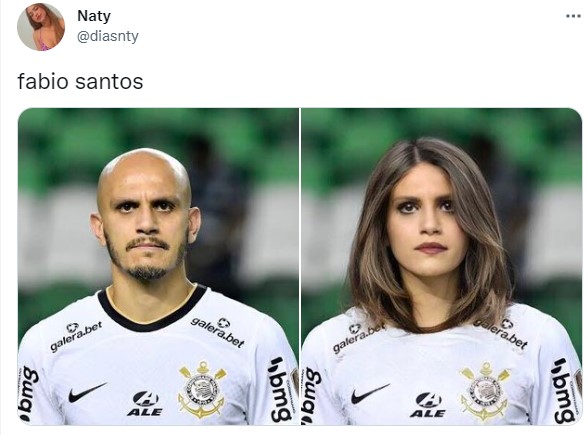 Versões femininas de jogadores do Corinthians.