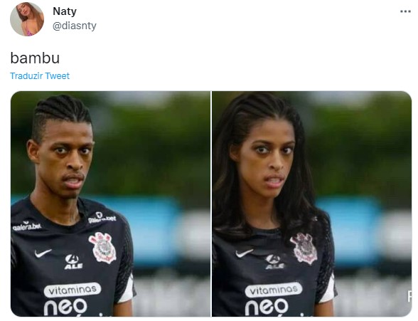 Versões femininas de jogadores do Corinthians.